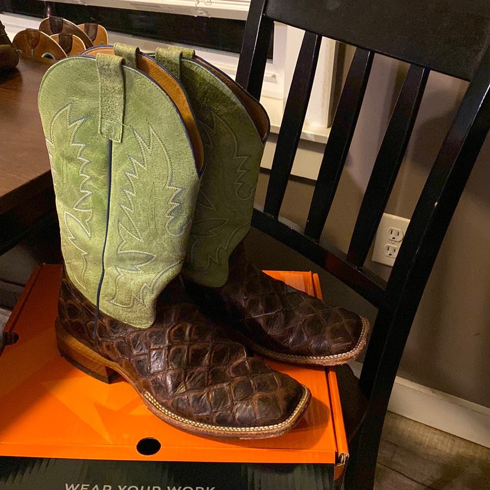 Mens Anderson bean cowboy boots